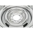 thumbnail image 2 of Smoothie 15x7 Chrome Steel Wheel, 5 on 4.5/4.75, 4.0 BS, 2 of 13