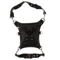 thumbnail image 1 of Bolsa de cinturo de Steampunk Bolsas de material cuero Gótico Bolsas de Crossbody Remache Pierna de Muslo Paquetes Cinturón Hugo Paquete de Fanny Steampunk para mujer, 1 of 10