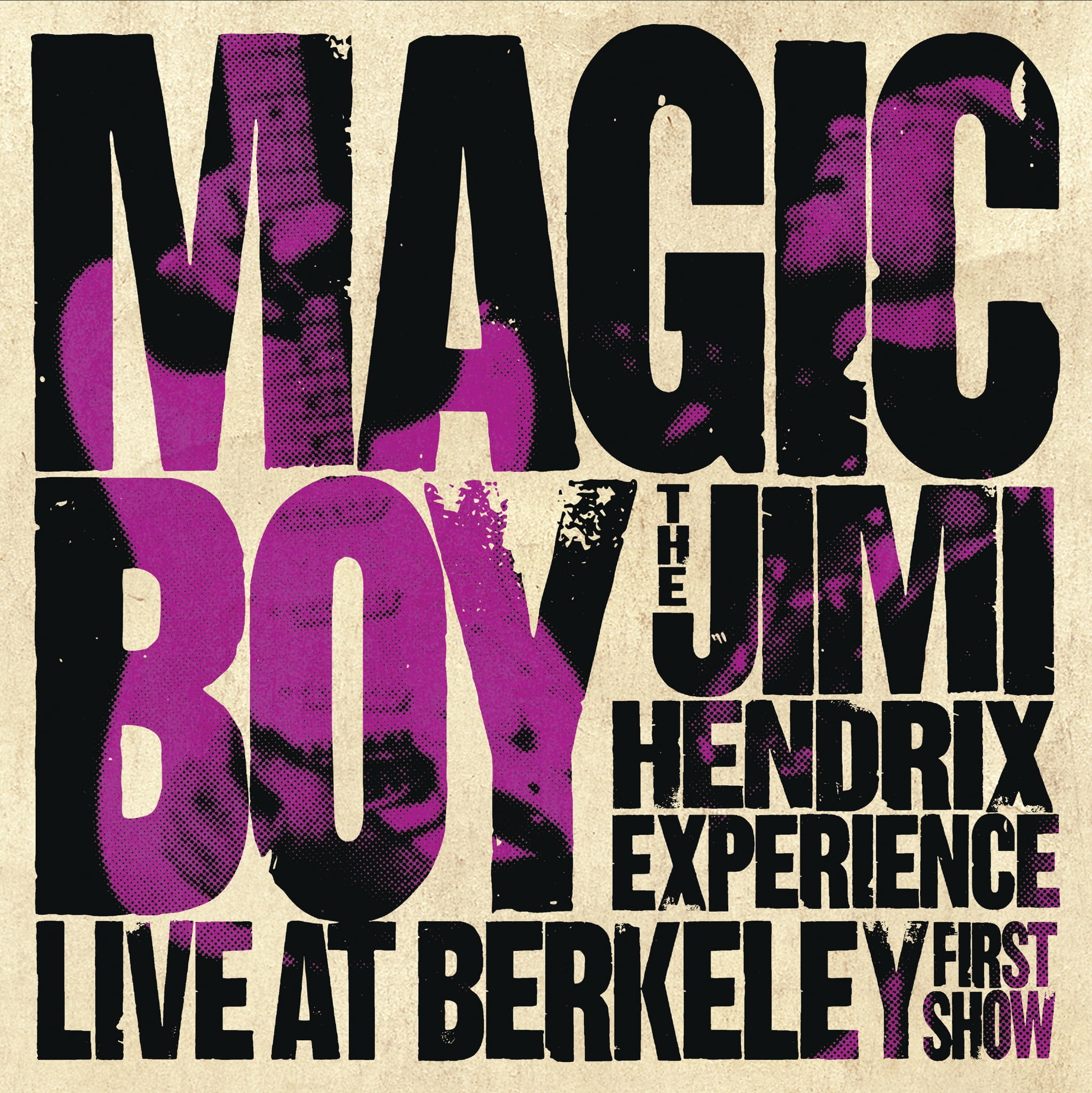 The Jimi Hendrix Experience - Magic Boy: The Jimi Hendrix Experience Live at Berkeley[First Show] - Music & Performance - CD