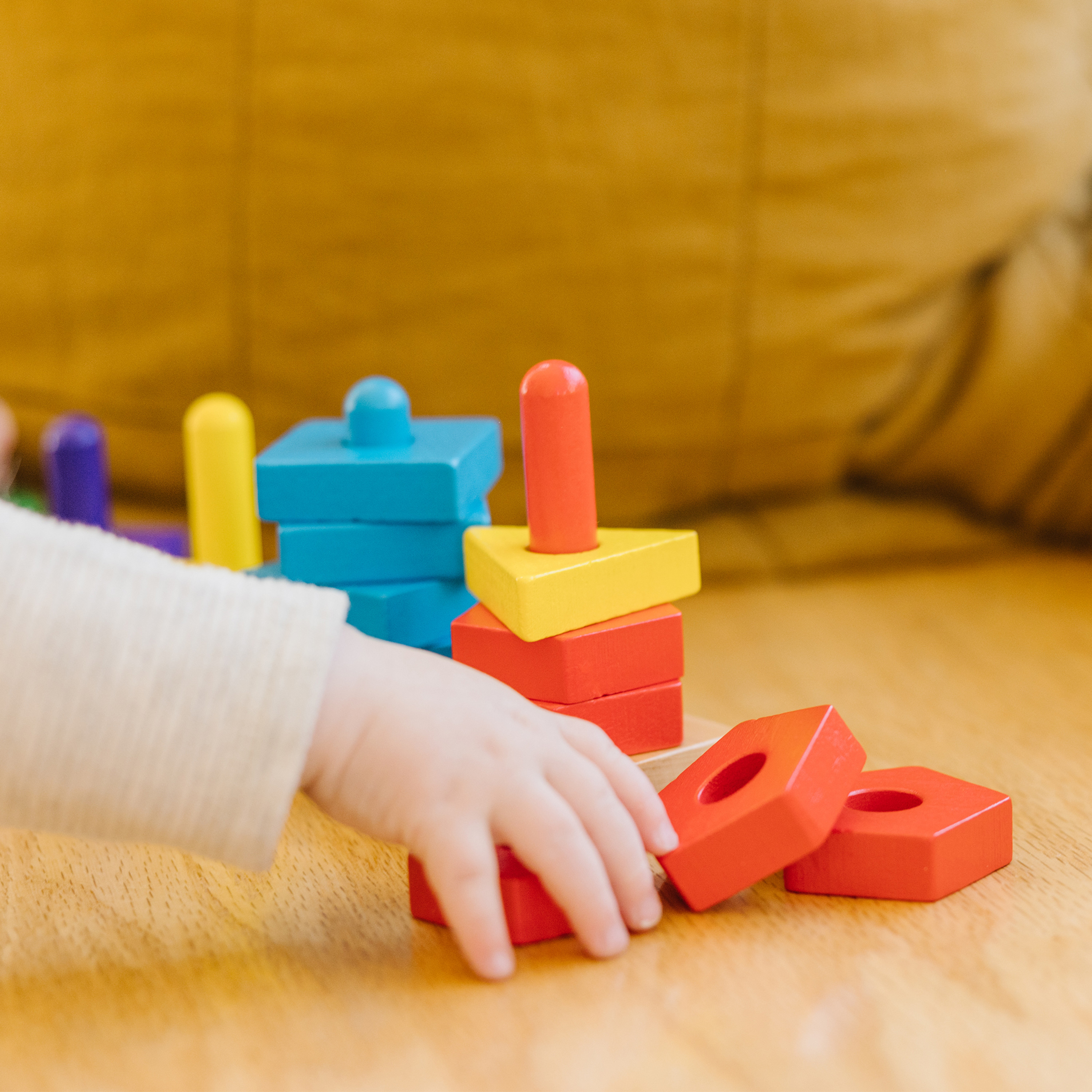 Melissa & Doug Stack and Sort Board with Wooden Pieces photo 6