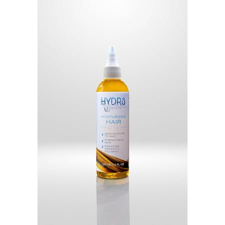 Hydr8 Organics Moisturizing Hair Oil for Men & Women, Dry & Curly Textures, Intense Hydration