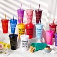 thumbnail image 4 of Taza Uiifan, 24 onzas, polipropileno, inspiradora y motivacional, paquete de 100, 4 of 6