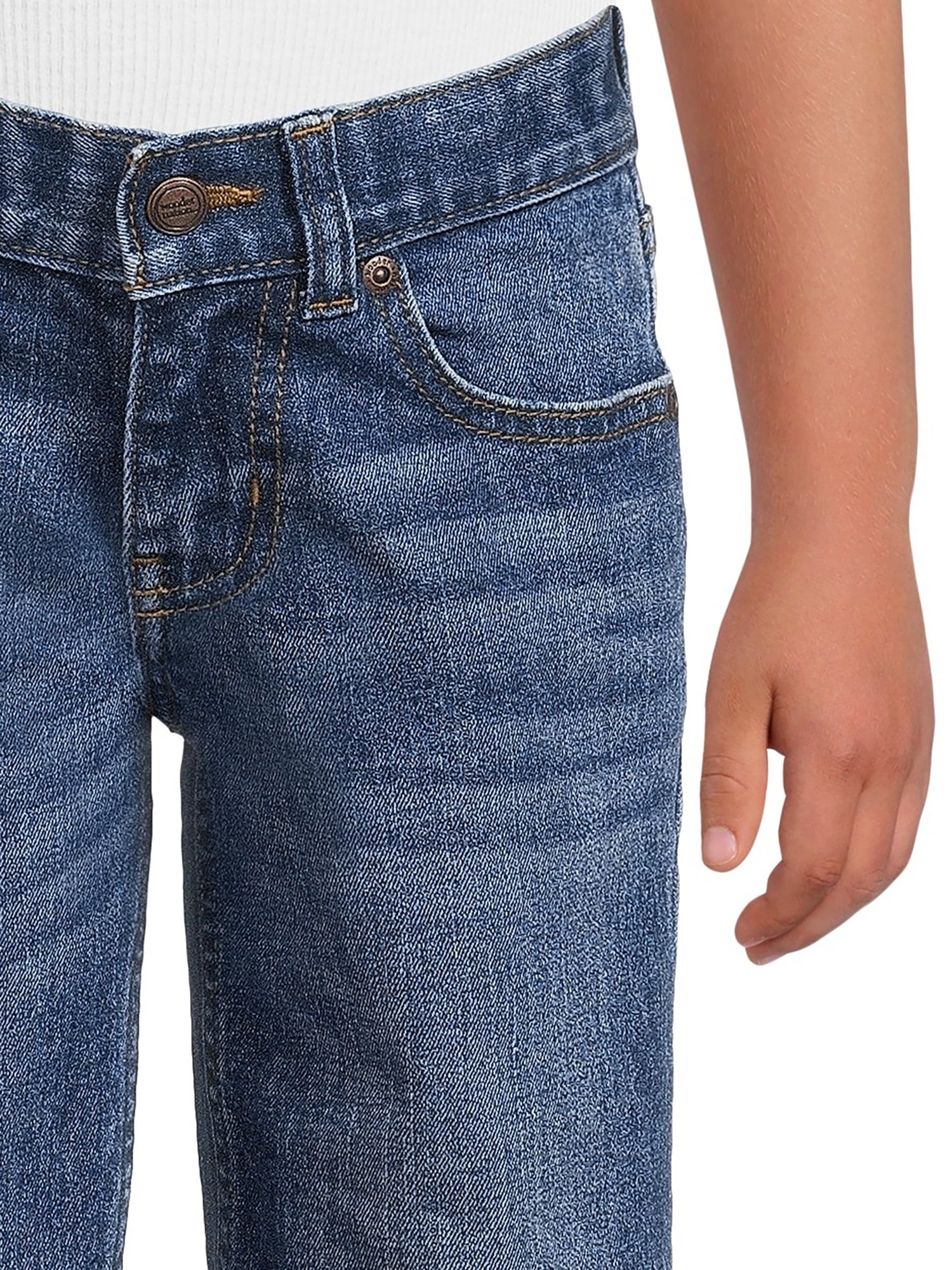 Wonder Nation Relaxed Fit Denim - Single Pack, Sizes 4-18 Regular
