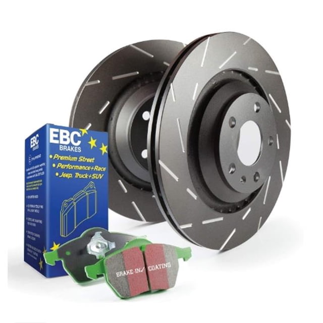 EBC S2KF1320 47 Po Greenstuff 2000 et USR Trousse de Freins de l'Étage 2 du Rotor