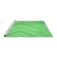 thumbnail image 2 of Ahgly Company Machine Washable Indoor Square Southwestern Emerald Green Country Area Rugs, 4' Square, 2 of 4