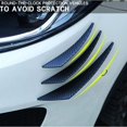 thumbnail image 3 of HSHDLDF 6pcs Carbon Fiber Style Car Front Bumper Lip Splitter Body Fin Spoiler,Car Anit-Collision Bar, 3 of 6