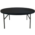 thumbnail image 2 of Stretch Spandex 6 ft Round Table Topper/Cap Black, 2 of 4