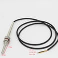 thumbnail image 2 of DS18B20 Digital Temperature Sensor M12X1 Thread Probe OD=6mm 1m PVC 3-core Wire SUS304 Stainless Steel Shell L35mm- L300mm, 2 of 3