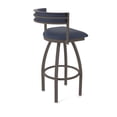 thumbnail image 2 of 861 Artemis 36" Swivel Bar Stool with Bronze Finish and Graph Anchor Seat and Back, 2 of 5