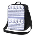 thumbnail image 1 of Balery Abstract Gondola Snowflake Caja de Almuerzo y Bolsa de Almuerzo para Hombres y Mujeres, Bolsa de Almuerzo Reutilizable con Gran Capacidad, Bolsa de Almuerzo Aislada, 1 of 7