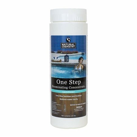 2 lbs Natural Chemistry One-Step Brominating Concentrate Sanitizer with Chlorine for Hot Tubs & Spas