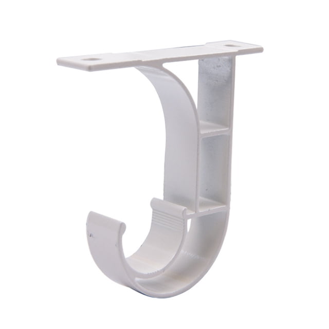 Youkk Tringle Romaine Support en Alliage d'Aluminium Accessoires de Tringle à Rideau Installation Latérale Universelle Support Épais