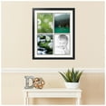 thumbnail image 2 of ArtToFrames Collage Photo Picture Frame with 4 - 8.5x11 Openings, Framed in Black with Chantilly and Black Mats (CDM-3926-1), 2 of 8
