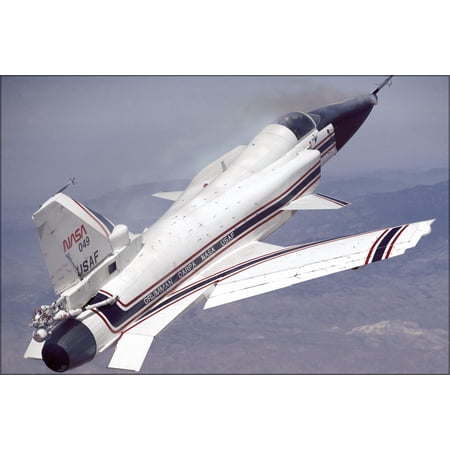 24"x36" Gallery Poster, X-29 during a 1991 research flight x-plane experimental