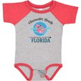 thumbnail image 3 of Inktastic Clearwater Beach Florida Trip Girls Baby Bodysuit, 3 of 5