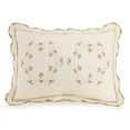 thumbnail image 3 of MODERN HEIRLOOM Collection Felisa Cotton Filled Bedspread, King, 120 by 118-Inch, Cream, 3 of 5