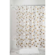 IDESIGN InterDesign Gilly Dot PEVA Decorative Shower Curtain, 72" x 72"