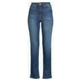 thumbnail image 4 of Sofia Jeans Women's Eden Straight Super High Rise 90s Jean with Raw Hem, 4 of 6