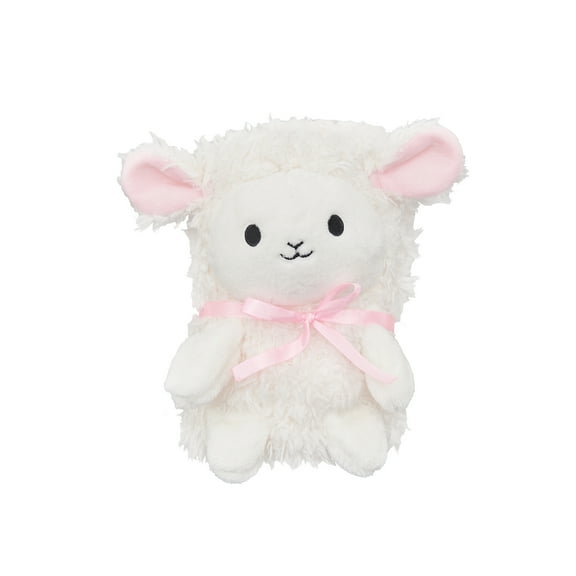 White Lamb Sheep Foldable Throw Blanket 24 x 35"