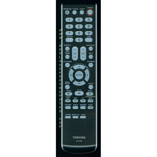 Toshiba Dcsb2 P N Tv Dvd Combo Remote Control Refurbished Walmart Com Walmart Com