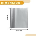 thumbnail image 4 of Unique Bargains Matte Silver Tone Protective Car Wrap Film 152x31cm 5.5mil Polyvinyl Chloride 1 Pc Universal, 4 of 7