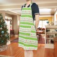 thumbnail image 3 of Bangcool Christmas Apron Creative Elk Printing Cooking Apron Adults Apron for Kitchen Bar, 3 of 10