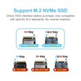 thumbnail image 3 of Carcasa SSD Mediasonic de aluminio M.2 PCIe NVME a USB 3.2 C, 3 of 9