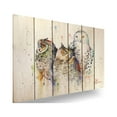 thumbnail image 3 of Day Dream HQ DCOT2216 22 x 16 in. Crousers Owl Trio Inside & Outside wood Wall Art, 3 of 7