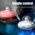 thumbnail image 4 of Doble Pulverización Ufo De 400 Ml Con Luces De Colores Humidificador De Dibujos Animados Reposición Silenciosa De Agua En El Hogar Sweethay HA047704-01, 4 of 6