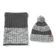 thumbnail image 4 of Hat Scarf Set Fashion Chunky Breathable Pompom Knitted Hat Loop Scarf for Woman, 4 of 10