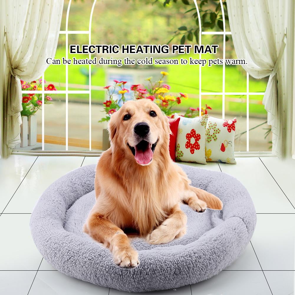 Mgaxyff Electric Heating Pet Mat Cat Small Dog Warm Heated Bed Pad Mat