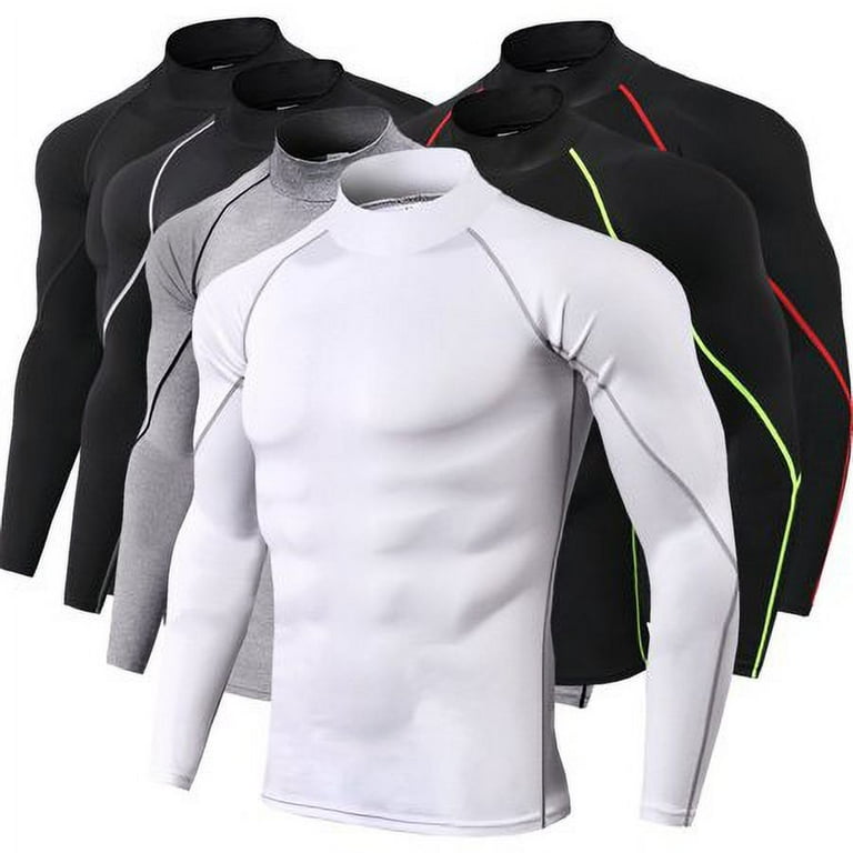 Therma Pro Thermal Shirt for Men Long Sleeve Thermal Compression Tops for Men Base Layer Cold Weather