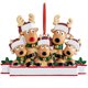 thumbnail image 1 of Adornos de árbol de Navidad de ciervos personalizados, decoraciones colgantes de árboles de Navidad DIY para regalo Zhivalor CPB-US-PSF1327-4, 1 of 5