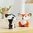 thumbnail image 6 of Cute Animal Ceramics Planter Small Succulent Pot Cartoon Shaped Plant Pot for Mini Plants Flower Cactus, Smooth Shiny Ceramic - Plants Not Included (Panda), 6 of 10
