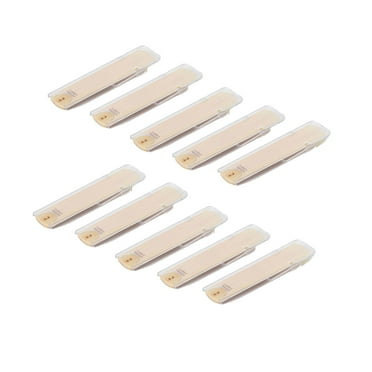 Xuanheng 10 Pcs Anches de Clarinette Format Compact Remplacements Pratiques pour Joueur Débutant Dureté 2.0