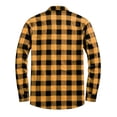 thumbnail image 4 of Plaid Shacket for Men Ghalytn Check Zip Shirt Jacket - Casual Outerwear with Pockets, 4 of 6