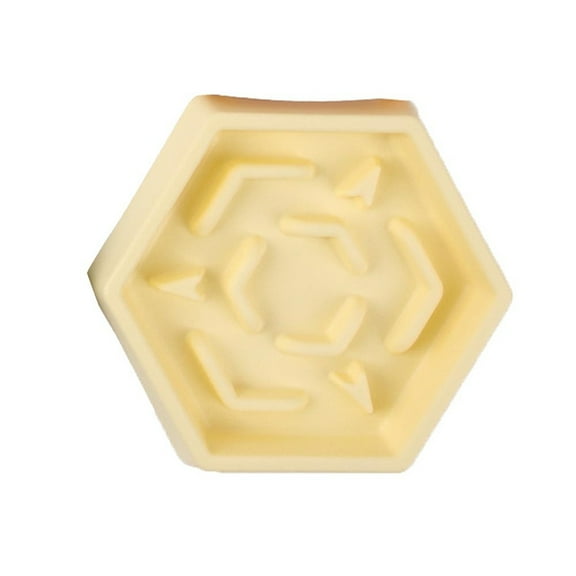 Slow Feeder Dog Bowl, Interactive Hexagonal Design, Anti-Choking Pet Bowl For Healthy Eating, Prevents Rapid Eating, Promotes Digestion, Suitable For Dogs And Teenager Dogs