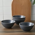 thumbnail image 5 of Stone Lain Lauren 32-Piece Dinnerware Set Stoneware, Charcoal, 5 of 6