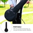 thumbnail image 1 of Minkissy 1Pc Black Banjo Case Portable Storage Bag with Adjustable Comfortable Shoulder Strap, 1 of 8