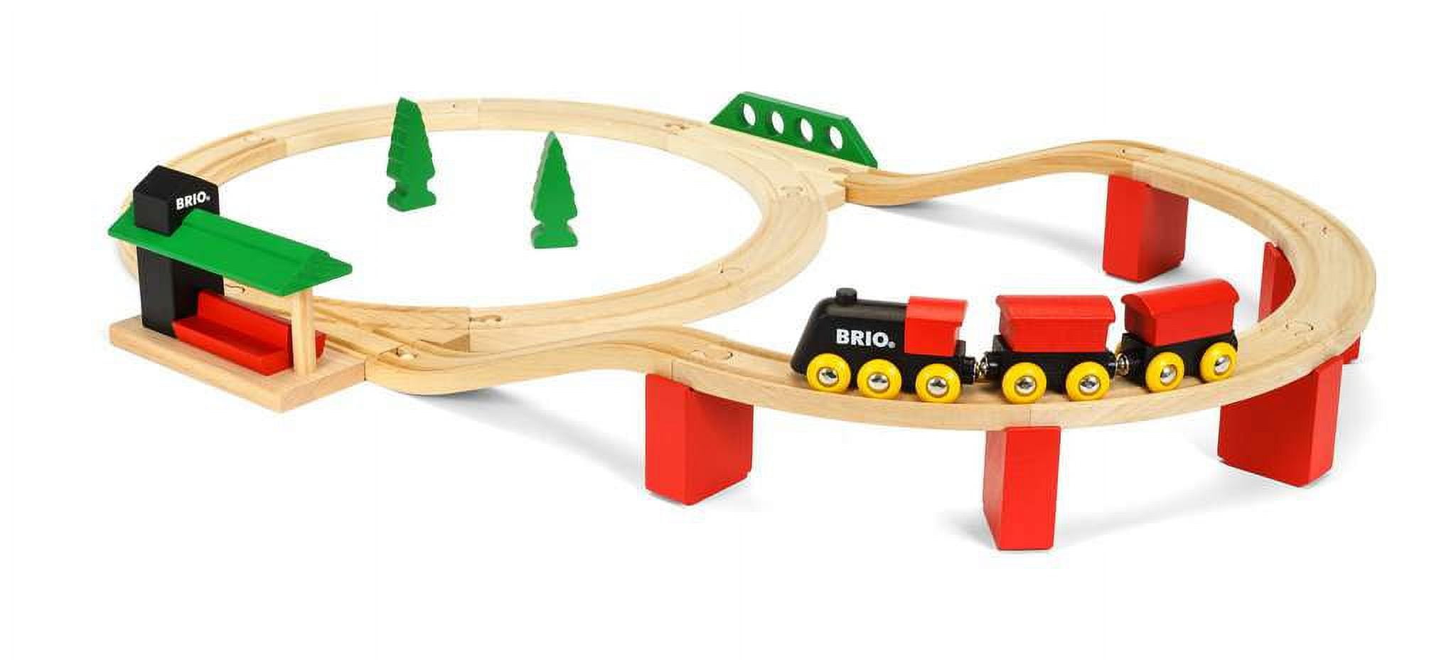 BRIO Classic Deluxe Set Train Set Walmart