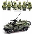 thumbnail image 3 of NWJ Building Block Set - Ghost Soldier, Desert Warrior with Transformable Armored Vehicle, Boys' Construction Toy, Ideal Gift for Kids, 3 of 3