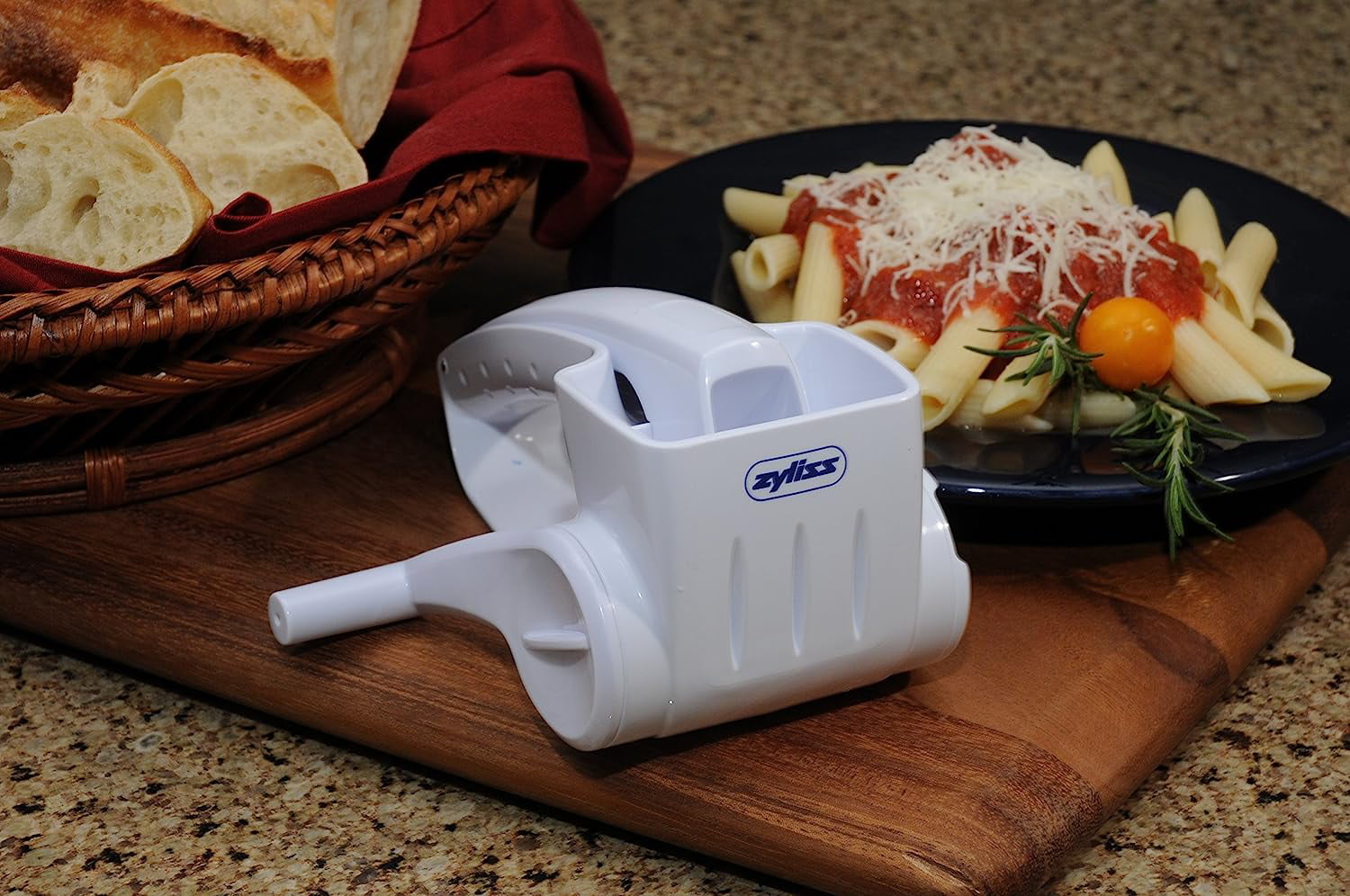 Zyliss Switzerland Hand Crank Rotary Cheese Grater – Omniphustoys