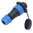 thumbnail image 3 of Wchiuoe Flange Power Connector,IP68 Waterproof Plug Socket Flange Aviation Power Connector Industrial Adapter AC380V SP20,Waterproof Power Connector, 3 of 8