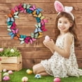 thumbnail image 5 of HongHeng Butterfly Wreath for Front Door Spring Summer Artificial Wreath with Butterflies Door Wreath for Home Wedding Farmhouse Holiday Easter Decor 11.8", 5 of 6