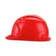 thumbnail image 4 of Casco duro engrosado, casco de trabajo multifuncional, resistente, transpirable, gorra de protección, casco de trabajo para construcción, escalada, rojo, 4 of 8