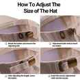 thumbnail image 4 of Sombrero clásico de algodón de perfil bajo para hombres y mujeres gorra de béisbol ajustable MFZFUKR CPB-US-CJZ565-2, 4 of 5