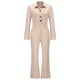 thumbnail image 4 of Gibobby Pantalones cortos Mono recto informal de cintura alta de otoño invierno para mujer(Beige， XXL), 4 of 5