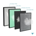 thumbnail image 4 of Turonic 4-in-2 Replacement Filter for Air Purifier for Home Turonic PH950 - with True HEPA13 Filter, Cotton filter, Activated Carbon and Cold Catalyst filter, 4 of 6