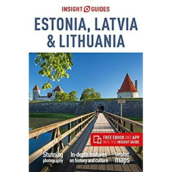 Pre-Owned Insight Guides Estonia, Latvia and Lithuania (Travel Guide with Free EBook) (Paperback) 9781789190632