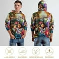 thumbnail image 3 of Encanto Hoodie 3D Print Pullover Hooded Long Sleeve Sweatshirts Tops Blouse with Pocket for Mens Womens, 3 of 7